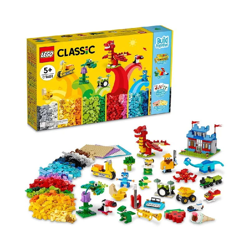 LEGO Classic Build Together 11020 Building Kit (1,601 Pieces)