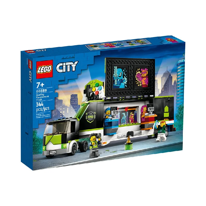 LEGO City Gaming Tournament Truck 60388 Building Toy Set (344 Pieces)