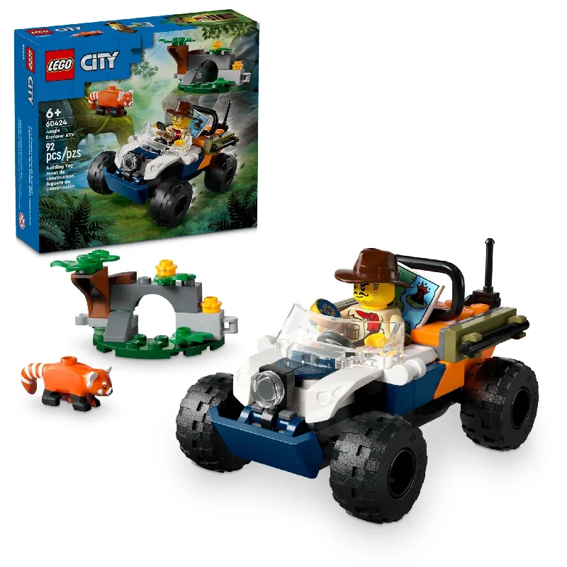 LEGO® City Jungle Explorer ATV Red Panda Mission Set 60424