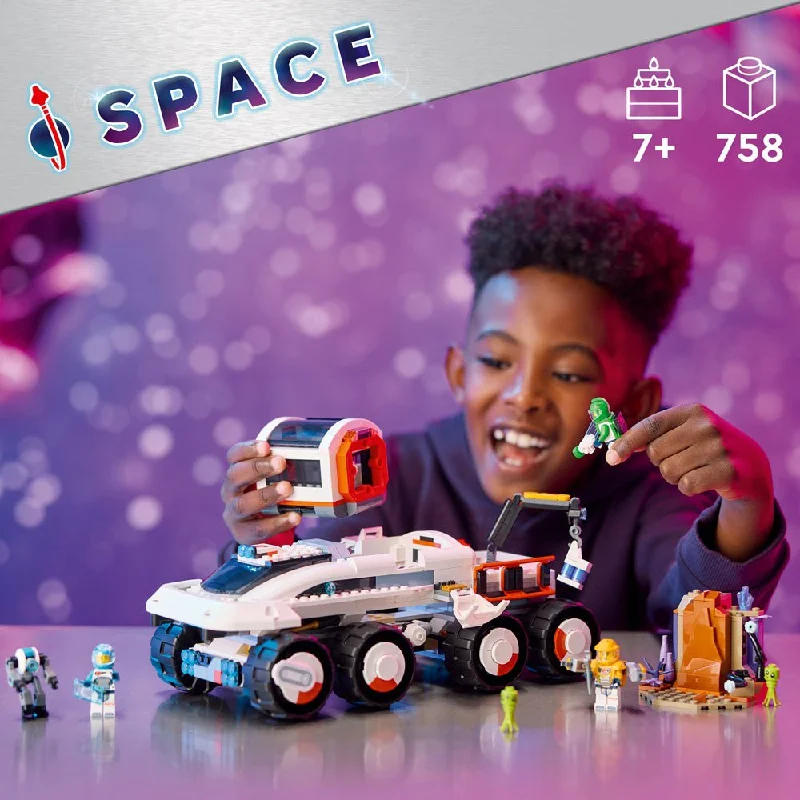 LEGO® City Command Rover and Crane Loader 60432