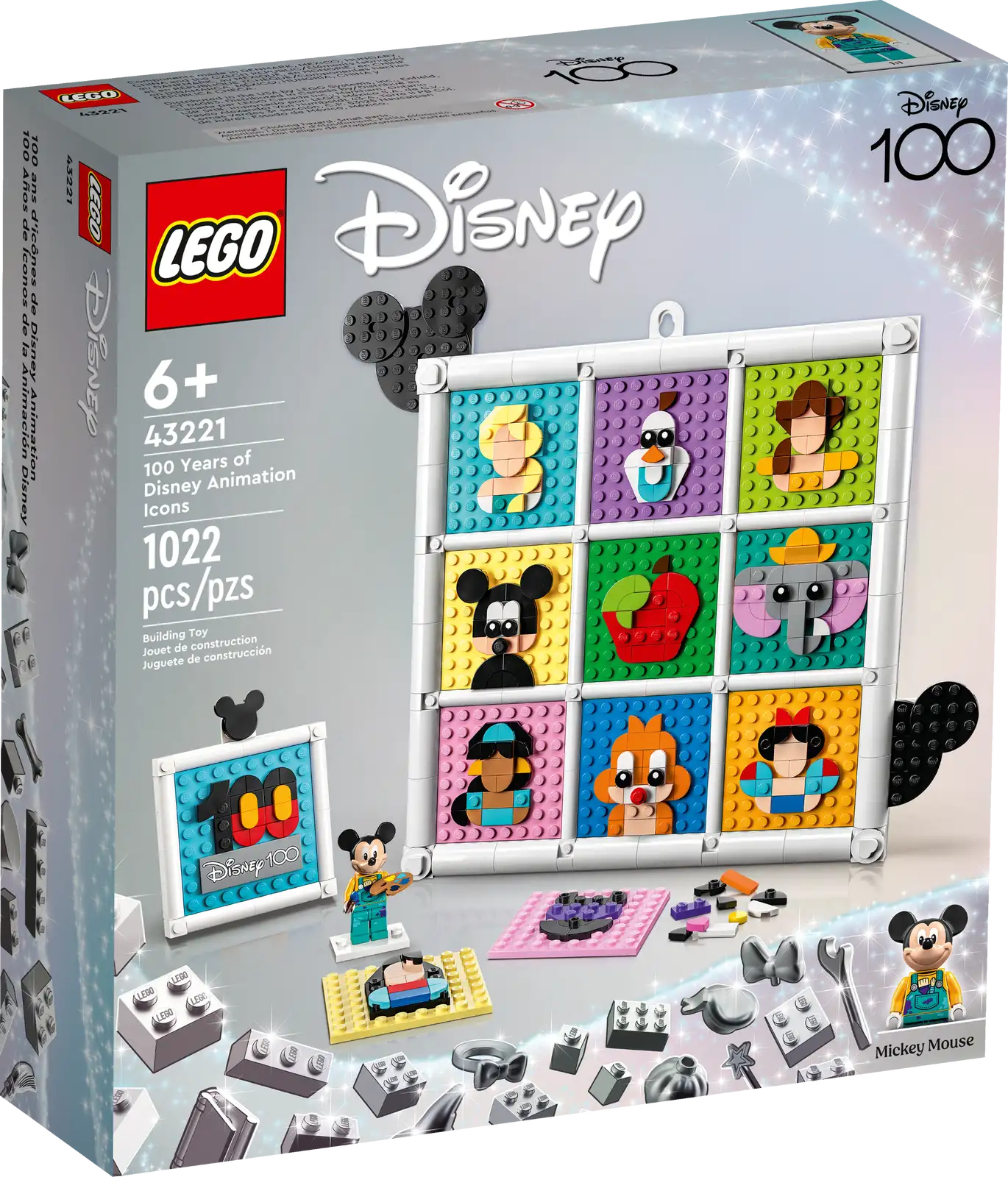 LEGO® Disney 100 Years of Disney Animation Icons 43221