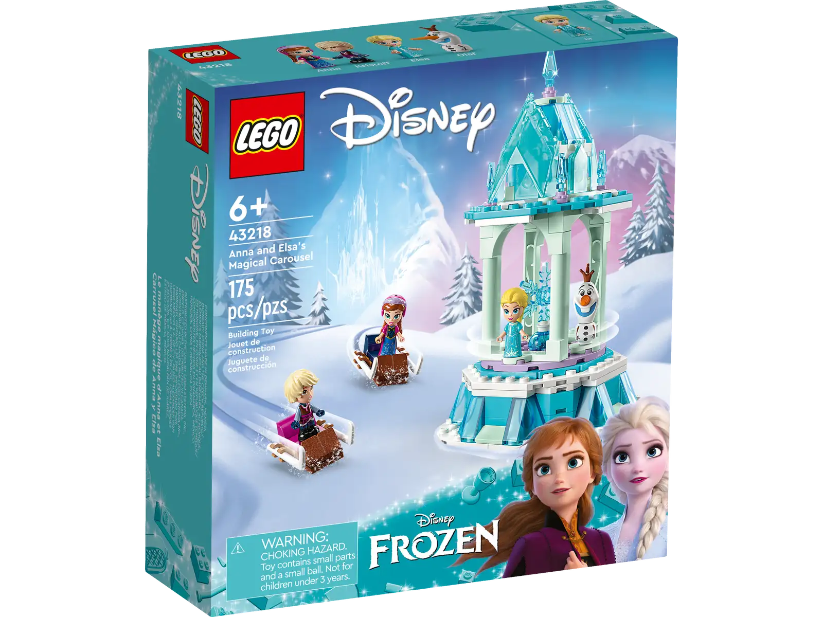 LEGO® Disney Anna and Elsa's Magical Carousel 43218