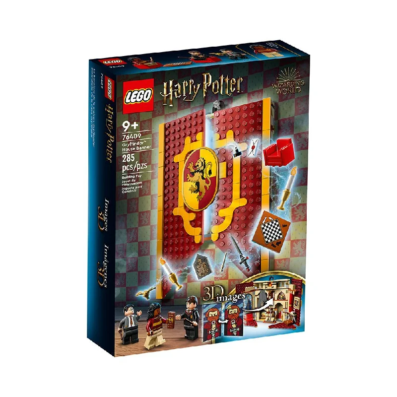 LEGO Harry Potter Gryffindor House Banner 76409  Building Set (285 Pieces)
