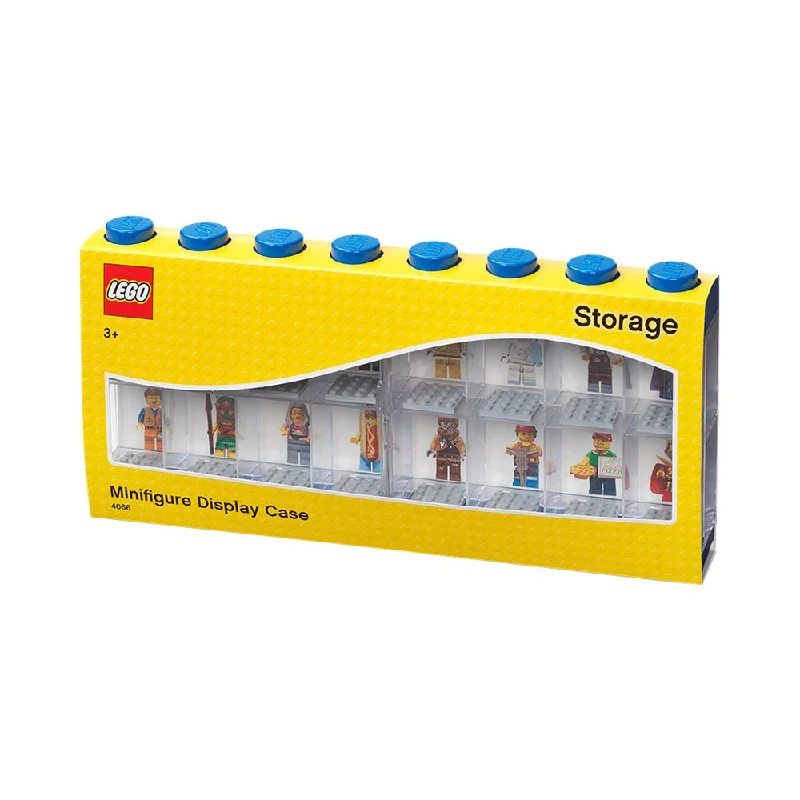LEGO 16 Minifigure Blue Display Case