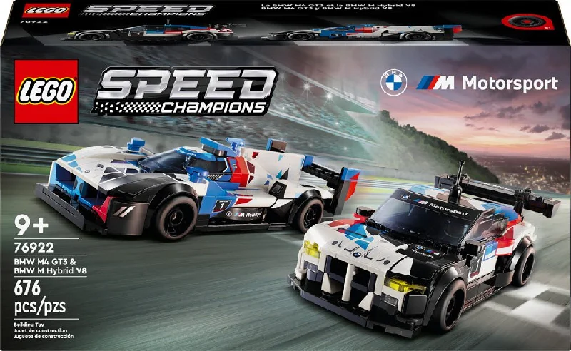 LEGO Speed Champions BMW M 4GT3 & M HybridV8 76922