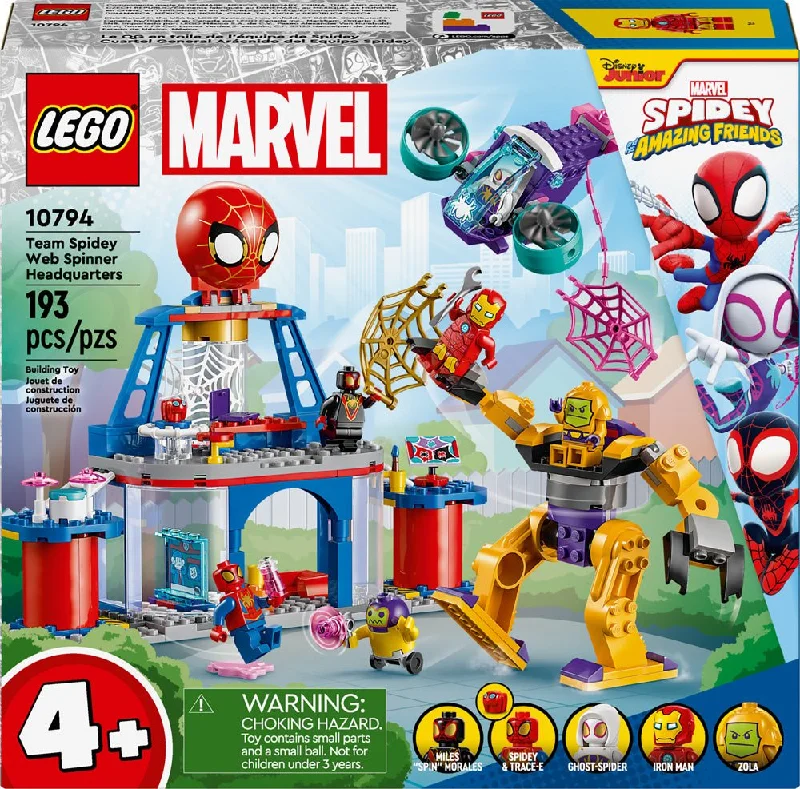 LEGO Marvel Team Spidey Web Spinner HQ 10794