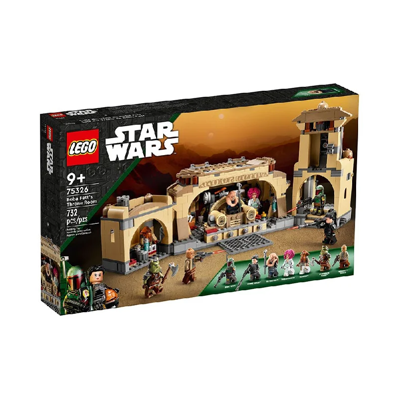LEGO Star Wars Boba Fett’s Throne Room 75326 Building Kit (732 Pieces)