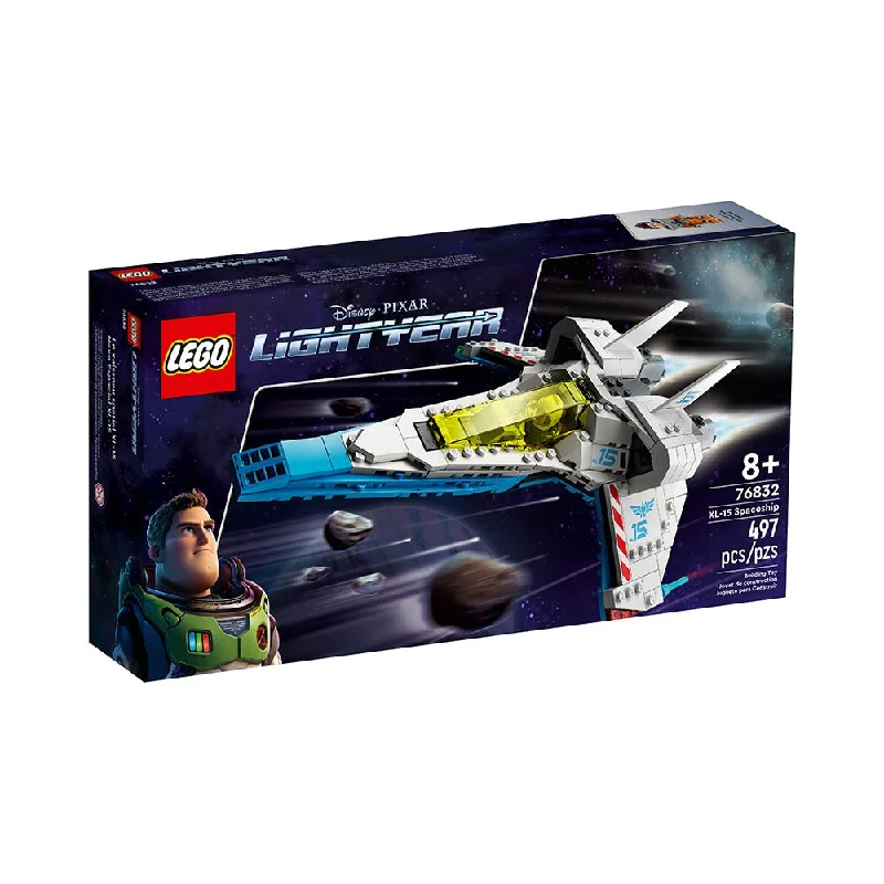 LEGO Disney and Pixar’s Lightyear XL-15 Spaceship 76832 Building Toy Set (498 Pieces)