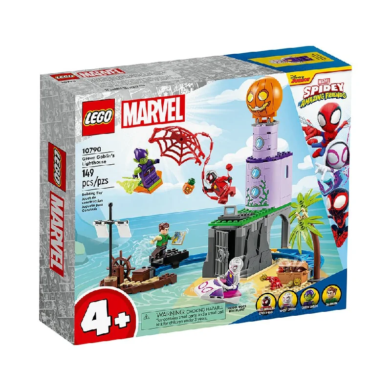 LEGO Marvel Team Spidey at Green Goblin's Lighthouse 10790 (149 Pieces)