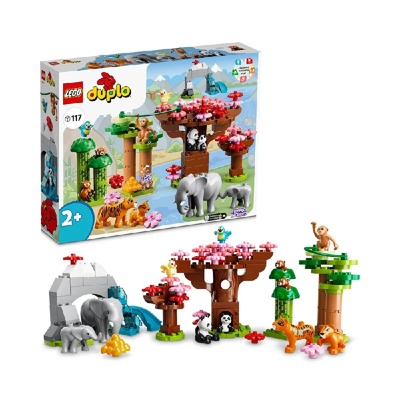 LEGO DUPLO Wild Animals of Asia 10974 Building Toy (117 Pieces)